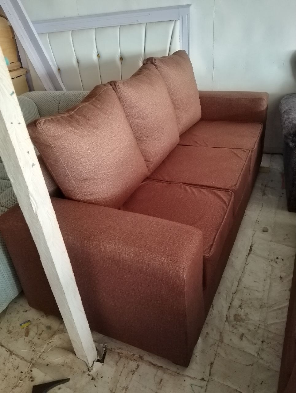 Custom furniture installed in a office project: Executive Office, Nairobi