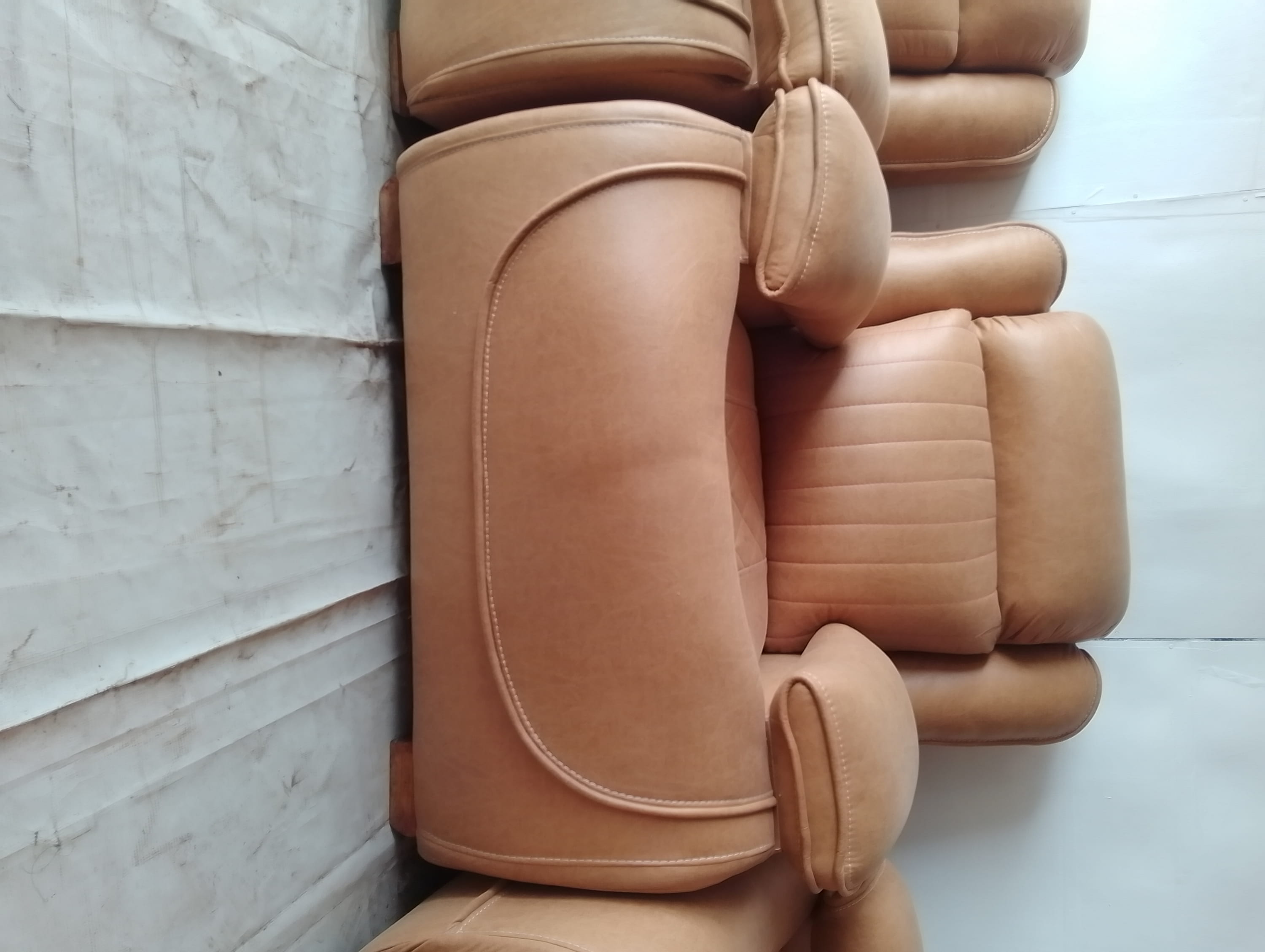 Custom furniture installed in a hotel project: Modern Sofa, Kerugoya
